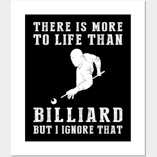 Billiard Ignorance T-Shirt Posters and Art